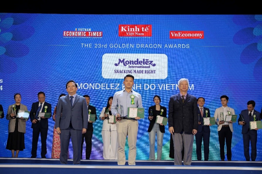 Mondelez Kinh Đô vinh dự được trao giải thưởng Rồng Vàng năm 2024