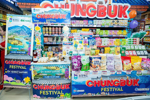 KHÁM PHÁ TINH HOA ẨM THỰC CHUNGBUK TẠI CHUNGBUK FESTIVAL 2025 Ở K-MARKET SAPPHIRE