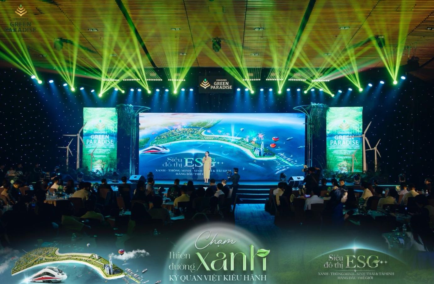 Tân Thời Đại Ghi Dấu Ấn Mạnh Mẽ Tại Sự Kiện 'Chạm Thiên Đường Xanh' Của Siêu Dự Án Vinhomes Green Paradise